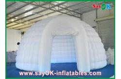 China Inflatable Igloo Dome Inflatable Air Tent Strong Fire-Proof Cloth With Led Lights supplier
