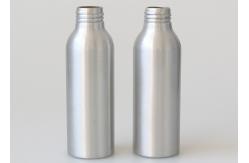 China 100ml Aluminum Cosmetic Bottles With Fine Mist Spray Pump 110mm High supplier