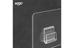 China Hat Shelf Bracket Adhesive Wall Hooks Seamless Metal Clip Caddy Replacement supplier