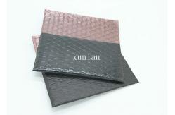 China Shiny / Matte Black Conductive Bag , Film Composite Flat Poly Mailers supplier