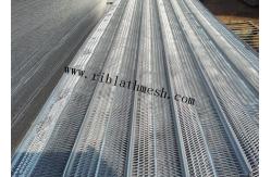 China 600mm Width Galvanised Rib Lath For Plaster Walls / Suspended Ceilings supplier