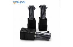 China Solid Carbide Custom End Mills 4 Flute Milling Cutter Raw Material supplier