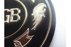 China Silver Plating High Frequency TPU Patches For Uniforms supplier
