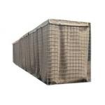 Defensive  Barrier Wall Bastion 1.5m×1.5m 1.5m×2m   to resist explosive shock  brick wall thickness for sale