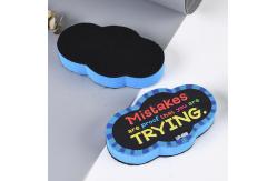 China Personalised Magnetic Officeworks Whiteboard Eraser Clouds Eva supplier