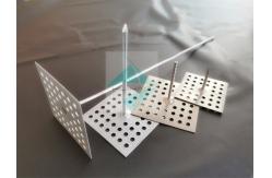 China Rockwool Insulation Fixing Pins Galvanized Steel Perforated Base supplier