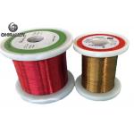 Enameled Insulated Resistance Wire Nickel Copper Alloy 0.005mm - 0.1mm Coating Thickness for sale