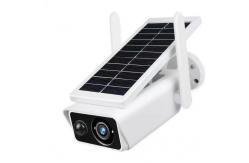 China IP66 Solar Powered CCTV Camera Rechargeable Solar Panel Outdoor Security Camera supplier