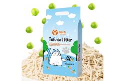 China Deodorization Pretty Litter Dust Free Tofu Cat Litter Bulk Highly Absorbent supplier