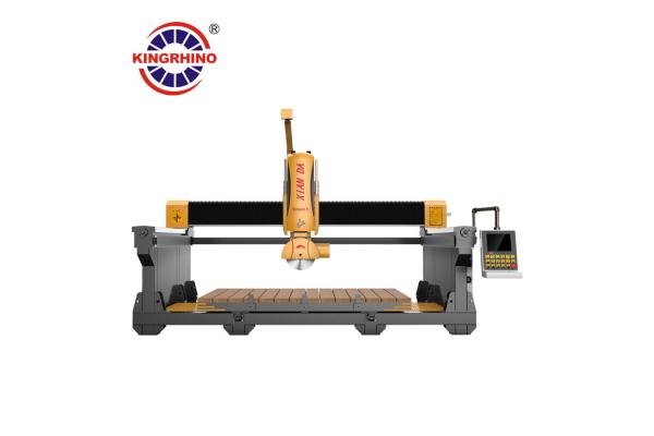 3400X2000mm Worktable Rotating Blade Bridge Stone Cutter Machine CNC 5 Axis