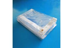 China Waterproof Anti-Aging Mildew Proof PVC Vinyl Sheet Clear PVC Tarpaulin for Balcony Enclosure supplier