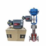 Stock Emerson Fisher FIELDVUE DVC6200 SIS Digital Valve Controller and China Bellows Control Valve Customized for sale