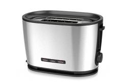 China Removeable Crumb Tray Lofter Toaster 2 Slice Stainless Steel Toaster  electric bread toaster supplier