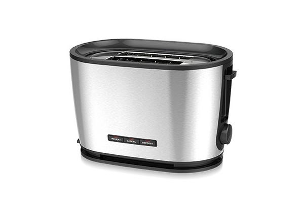 Removeable Crumb Tray Lofter Toaster 2 Slice Stainless Steel Toaster  electric bread toaster