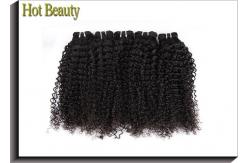 China Grade 6A Kinky Curly Unprocessed Virgin Human Hair Extensions 100G Per Bundle supplier