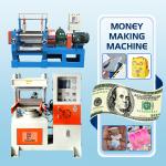 PLC Control Vulcanizing Press Machine For PVC Trademark And Soft Rubber Label for sale