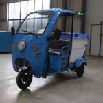New rural beautification environment and new energy electric tricycle