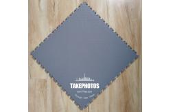 China Coin Pattern PVC Square Interlocking Foam Mats Slip Resistant For Warehouse supplier