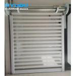 Commercial Crystal Polycarbonate Roller Shutter Doors PC Material Clear Design for sale