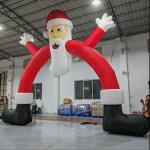 Outdoor Advertising Decoration Christmas Finish Start Inflatable Entrance Arch With Logo for sale