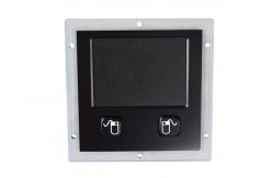 China Black Titanium Electroplated Stainless Steel Waterproof Touchpad Customized Layout supplier