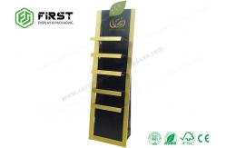 China Custom Retail Printed Pop Cardboard Cosmetic Display Carton Floor Display Stand supplier