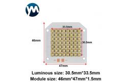 China UV LED Module 168W LED Module Light High Power LED Module Quartz Lens supplier