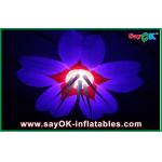 Party 2m Dia Inflatable Lighting Decoration Flower Shape Durable for sale