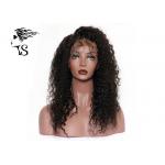 Brazilian Long Human Lace Front Wigs Kinky Curly / Body Wave / Loose Wave Style for sale