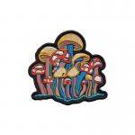 Polyester Embroidered Sports Patches Jacket Badges Iron On Patches Customization for sale