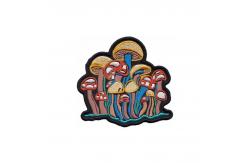 China Polyester Embroidered Sports Patches Jacket Badges Iron On Patches Customization supplier