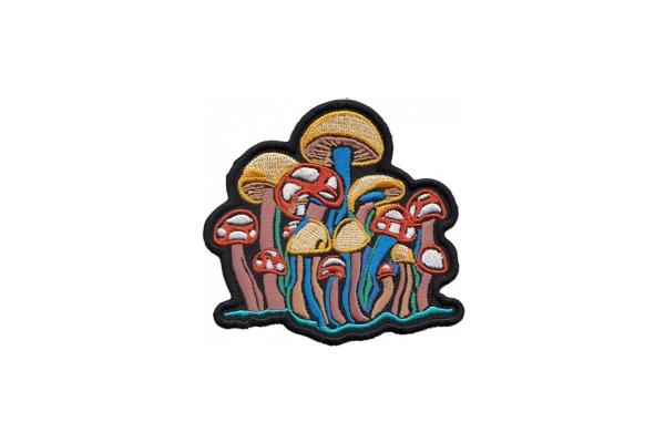 Polyester Embroidered Sports Patches Jacket Badges Iron On Patches Customization