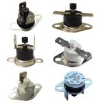 Manual Reset Over Heat Thermal Bimetallic Thermostat Switch 250v 16a 50-180c for sale