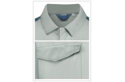 China Twill  2/1 Jacket Unisex Flap Light Green Work Clothes supplier