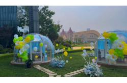 China Large Ceremony Party Bubble Tent Decoration Polycarbonate Dome House supplier