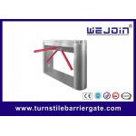 Double Direction Turnstile Barrier Gate 36W Bridge Type With Card Reader for sale