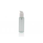 Green Thick 150ml Clear Plastic Spray Bottles With Matte White Cream Pump
