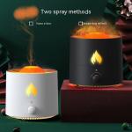 Jellyfish Fire Volcano Humidifier Air Diffuser Wholesale Portable Flame Oil Essential Aroma Mini Volcanic Diffuser for sale