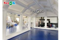 China Party Pool Air Tent Custom Airtight PVC Inflatable Swimming Pool Cover Tent supplier