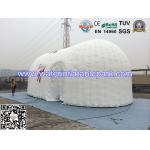12m White Oxford Bubble Inflatable Camping Tent Family For Banquet for sale