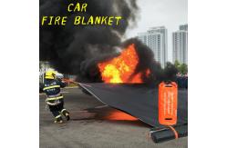 China Silica fabric EV Car Fire Blankets supplier