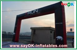 China Party City Balloon Arch PVC Inflatable Square Arch , Event Inflatable Finishing Line Arch supplier