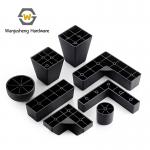 Plastic Sofa Feet Bed Feet Various-shaped Support Legs Moisture-proof and Height-increasing Furniture Feet for sale