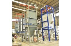 China Sand Big Bag Unloading Station Granular Auto Bulk Bag Unloader supplier