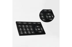 China Abrasion Resistant Silicone Rubber Keypads , Rubber Membrane Switch Multifunctional OEM supplier