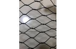 China Zoo SS 316 Woven Wire Mesh Rhombus Impact Resistance Excellent Flexible Performance supplier