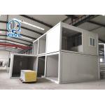 Mobile Toilet Prefab Folding House Office Room Structure Materials , Worker Dorm Room for sale