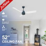 ODM 220 - 240V Remote Control ABS Ceiling Fan For Living Room for sale