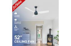 China ODM 220 - 240V Remote Control ABS Ceiling Fan For Living Room supplier
