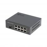 120W POE Managed L2 Fiber Optic POE Switch 8 Port With One SFP Fiber Port for sale